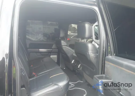 2022 Ford F-150 Platinum z USA, uszkodzony, nr VIN 1FTFW1E53NFB87144